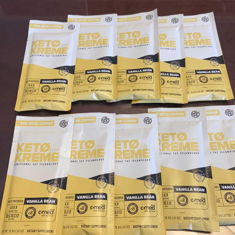 Keto Kreme - 10 Vanilla Bean